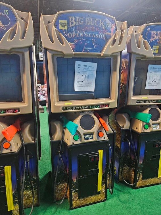 Raw Thrills Big Buck Hunter Pro Open Season Video Game, Serial 05469