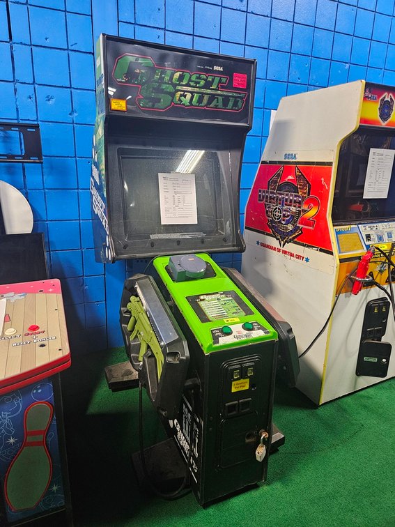 Sega Ghost Squad Video Game, Serial U0113593