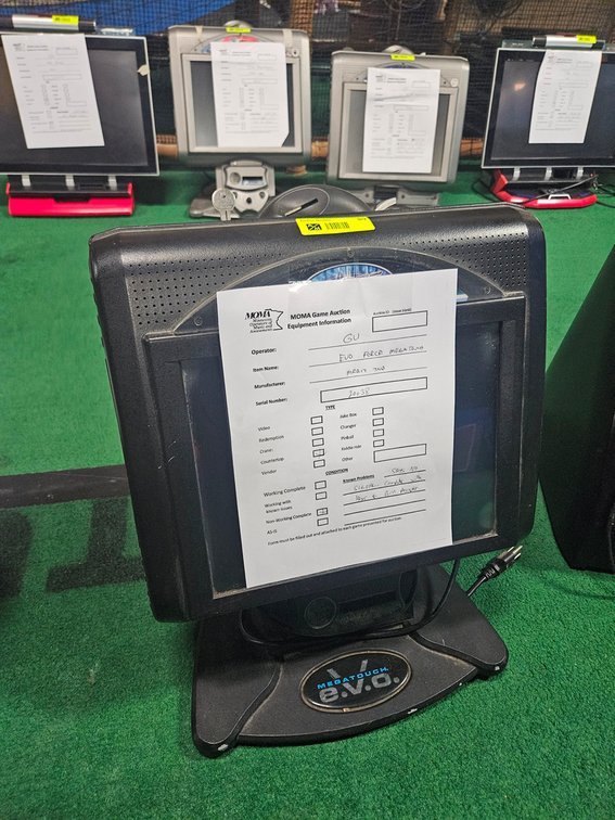 Merit EVO Force Megatouch Countertop Video Game, Bill Acceptor, Says no signal