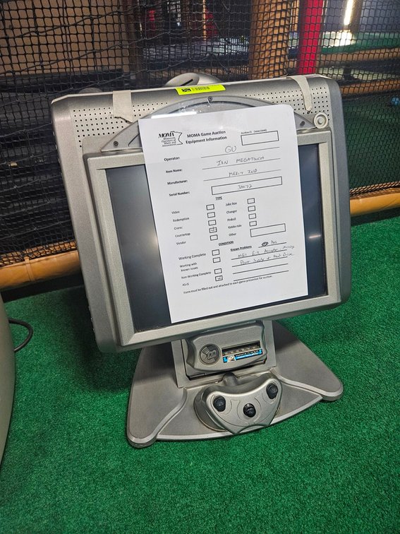 Merit Ion Megatouch Countertop Video Game, No power supply, No hard drive