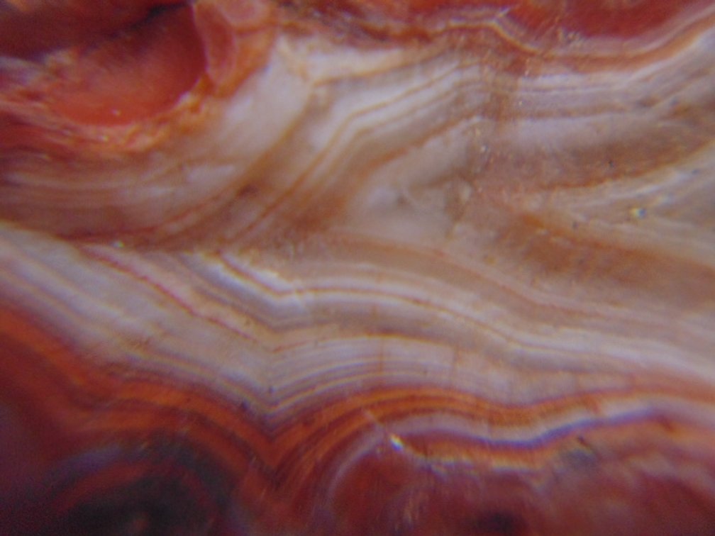A .5 oz Lake Superior Agate with nice banding through the center of the agate