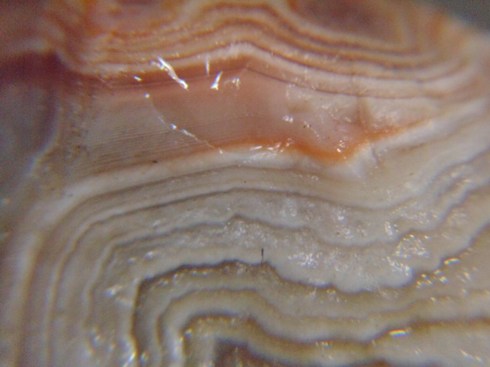 A 1.2 oz Lake Superior Agate with lots of light colored banding