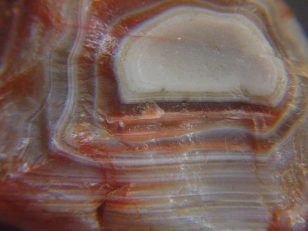 A 1.1 oz Lake Superior Agate with a nice full banded face