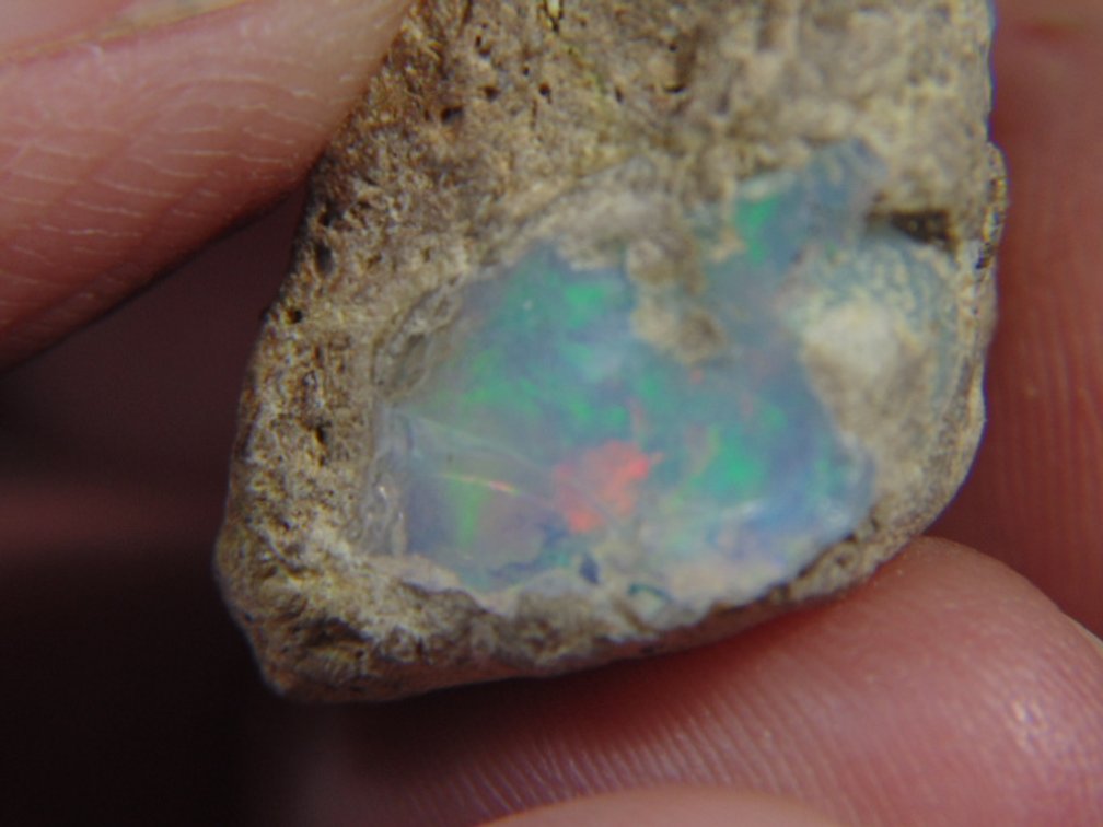 A rough 4.3 gram Ethiopian Opal