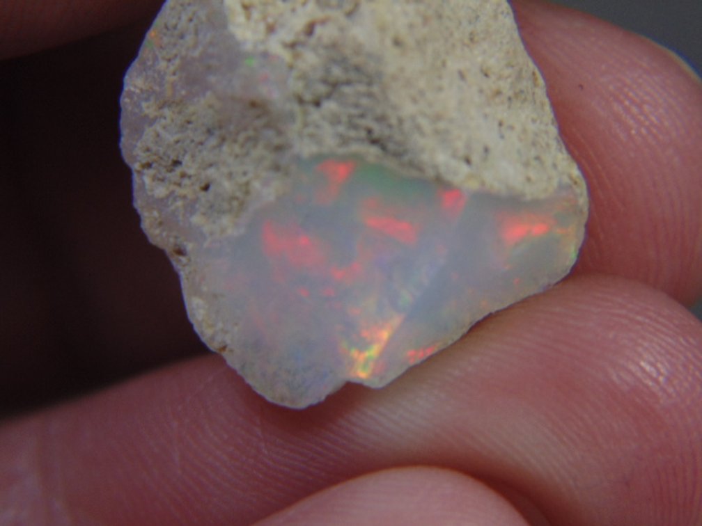 A rough 2.3 gram Ethiopian Opal