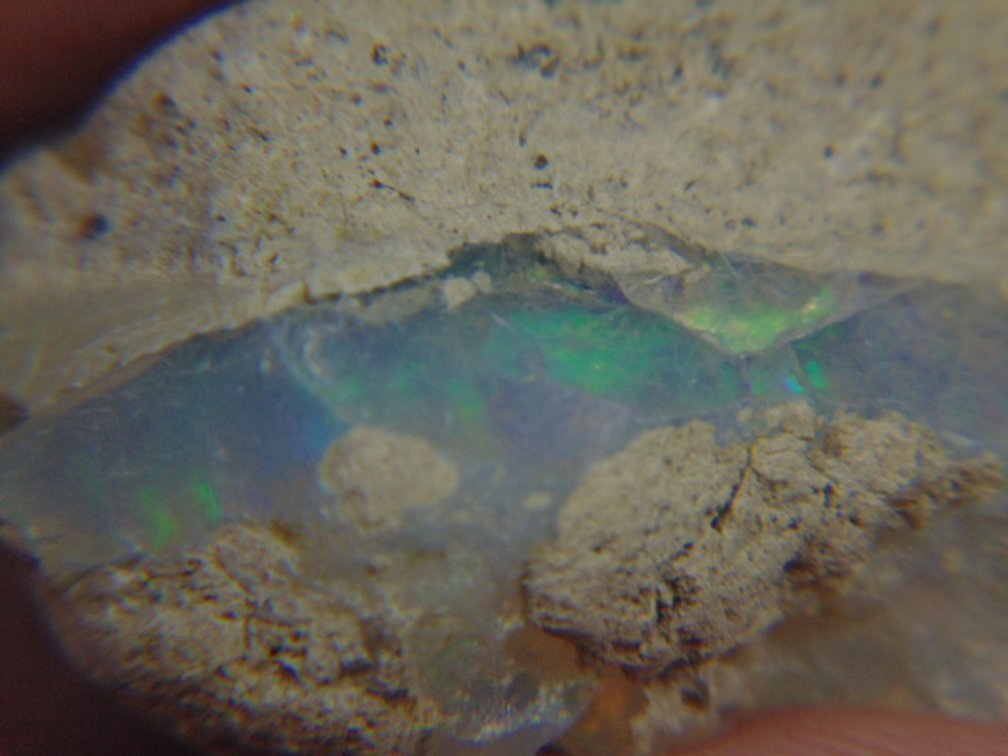 A rough 3.9 gram Ethiopian Opal