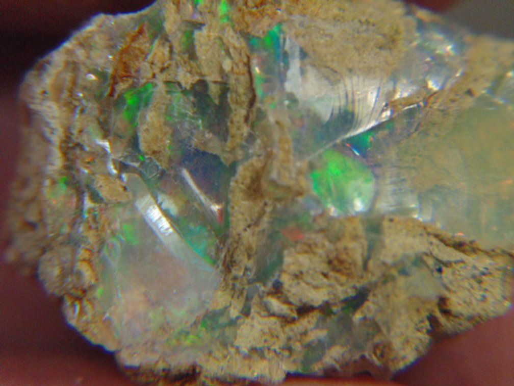 A rough 2.6 gram Ethiopian Opal