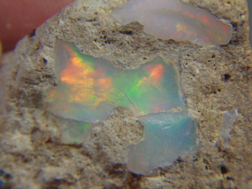 A rough 7.7 gram Ethiopian Opal