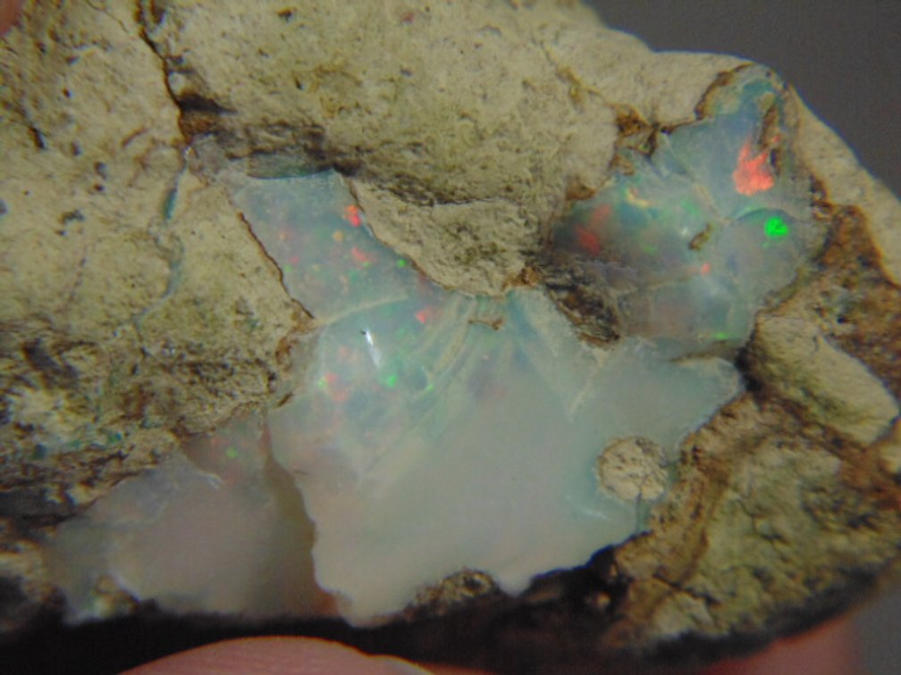 A rough 7.1 gram Ethiopian Opal