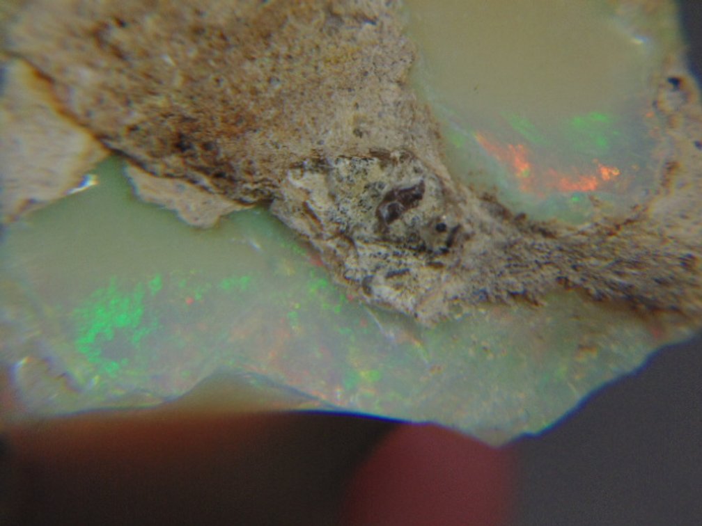 A rough 9.8 gram Ethiopian Opal