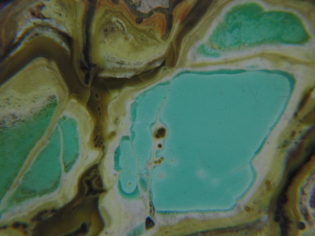 A face polished piece of Variscite, 4.3 ozs