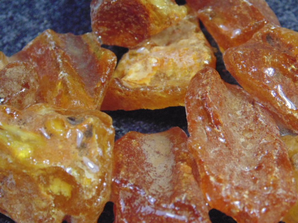 1.3 ozs of rough Amber