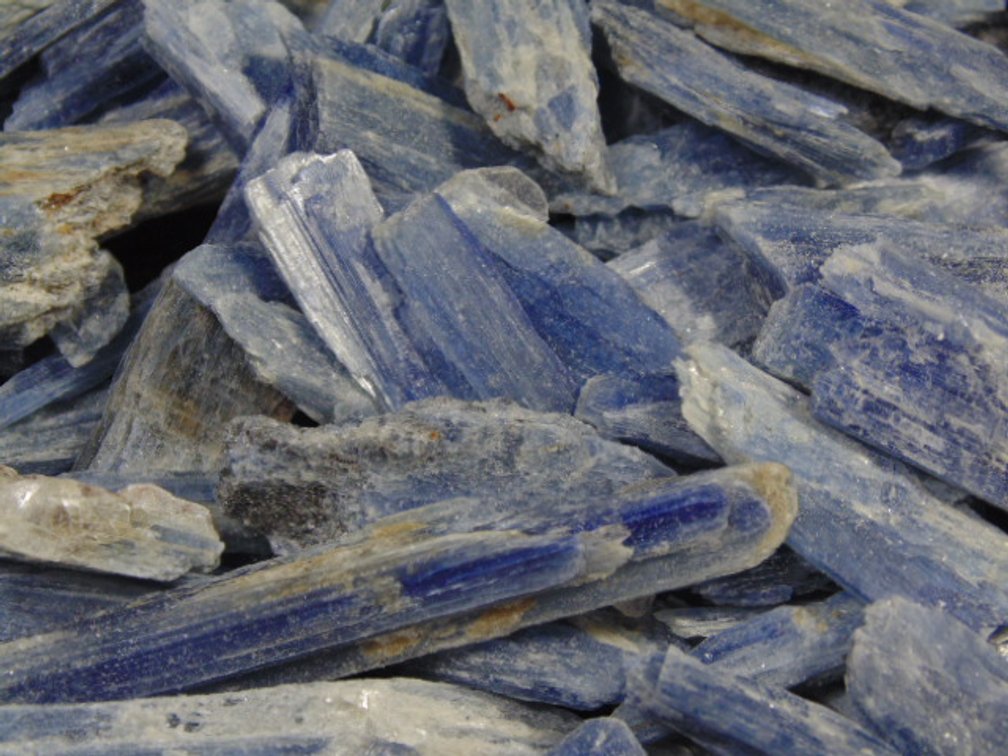 An assortment of Blue Kyanite,  8 ozs