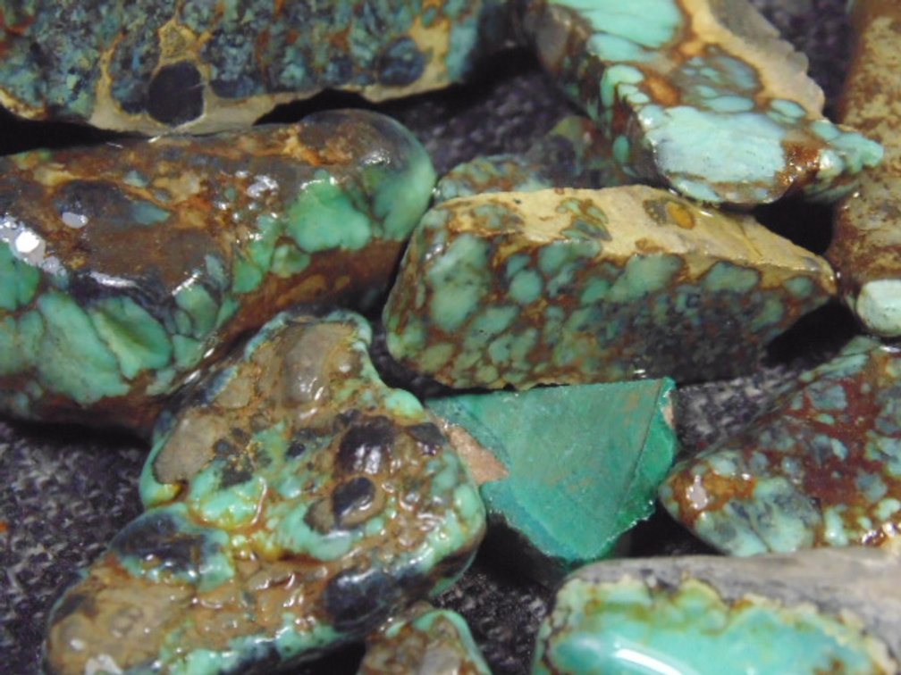 Several pieces of Variscite, 3.4 ozs