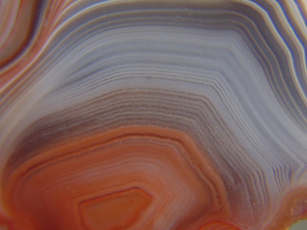 A beautifully banded 3.1 oz Lake Superior Agate half