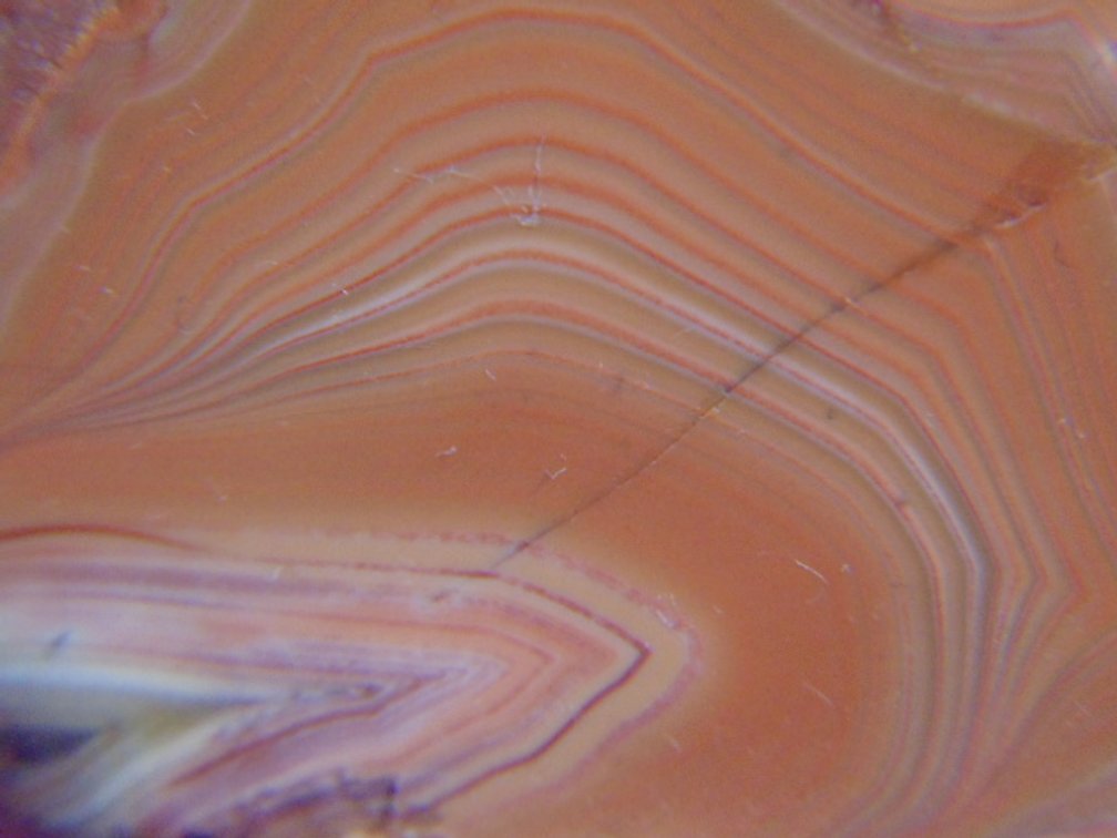 A beautifully banded 2.1 oz Lake Superior Agate half