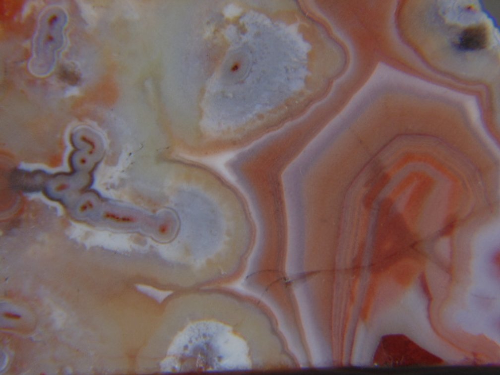 A beautifully banded 3.4 oz Lake Superior Agate half