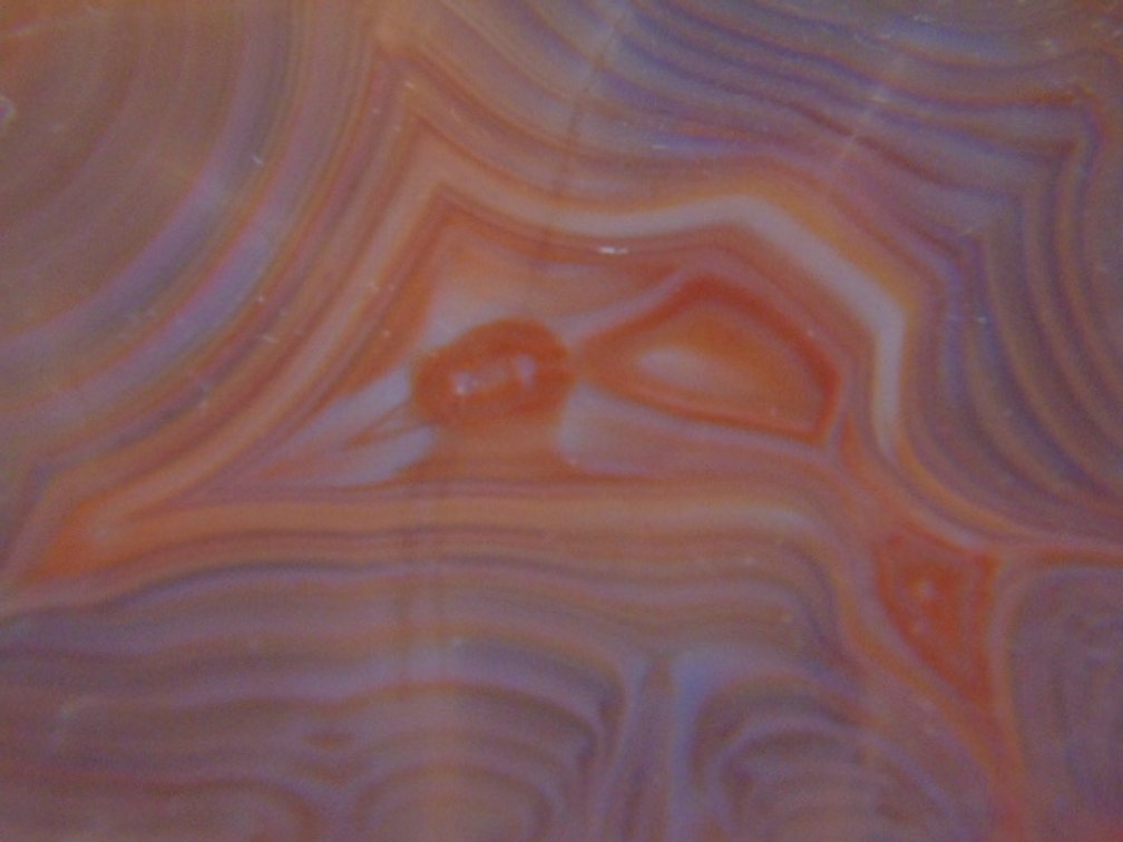 A beautifully banded 3.6 oz Lake Superior Agate half