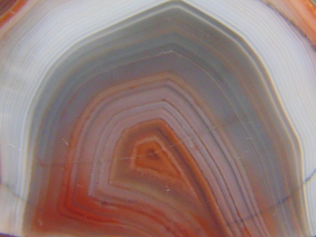 A beautifully banded 2.2 oz Lake Superior Agate half