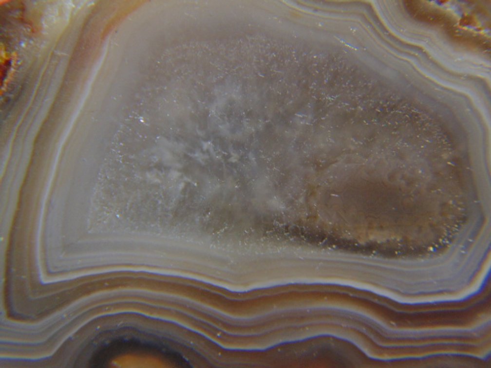 A beautifully banded 3.8 oz Lake Superior Agate half