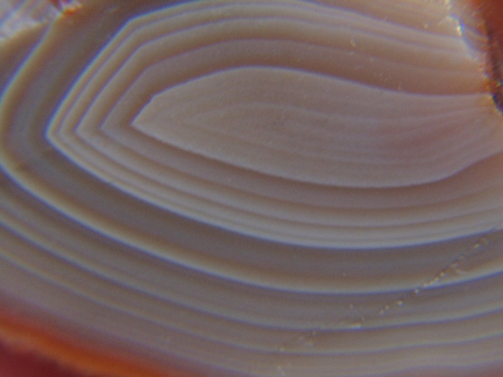 A beautifully banded 2.1 oz Lake Superior Agate half