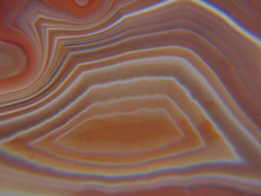 A beautifully banded 1.2 oz Lake Superior Agate half