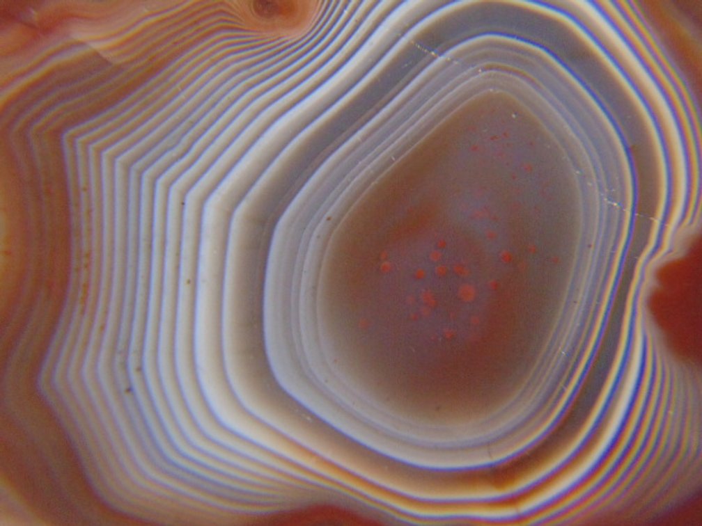 A beautifully banded 4.5 oz Lake Superior Agate half
