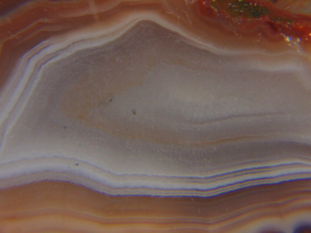 A beautifully banded 3 oz Lake Superior Agate half
