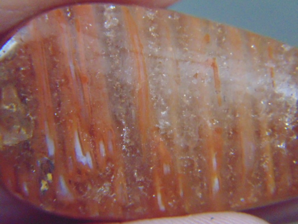 A unique Lake Superior Agate cab, 7.7 grams
