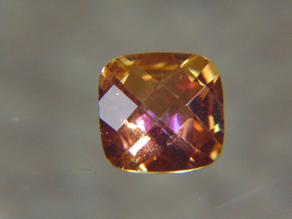 A 8 x 8 mm Mystic Topaz, 2 ct