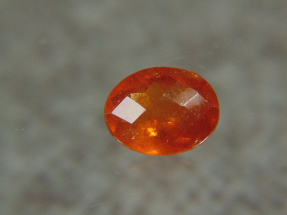 A 10 x 8 x 5 mm Spessartite Garnet, 3.7 cts