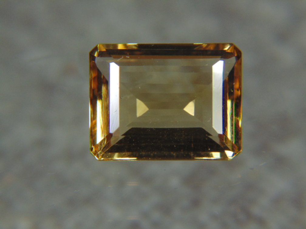 A 15.6 x 12.5 x 6.3 mm Golden Yellow Citrine