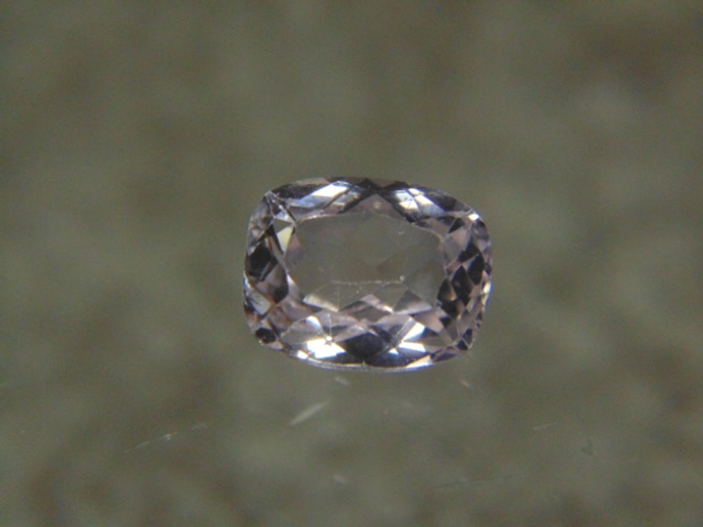 A 7 x 9 mm Kunzite, 2.55 cts