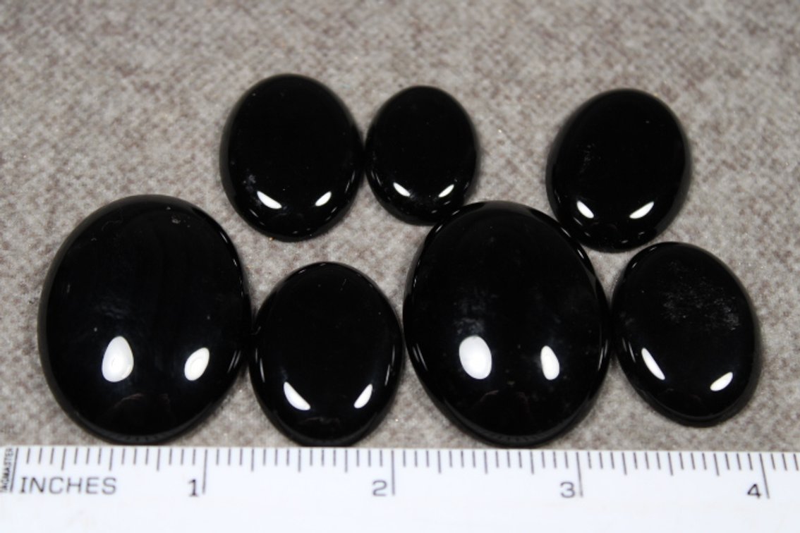 A variety of Black Onyx cabs