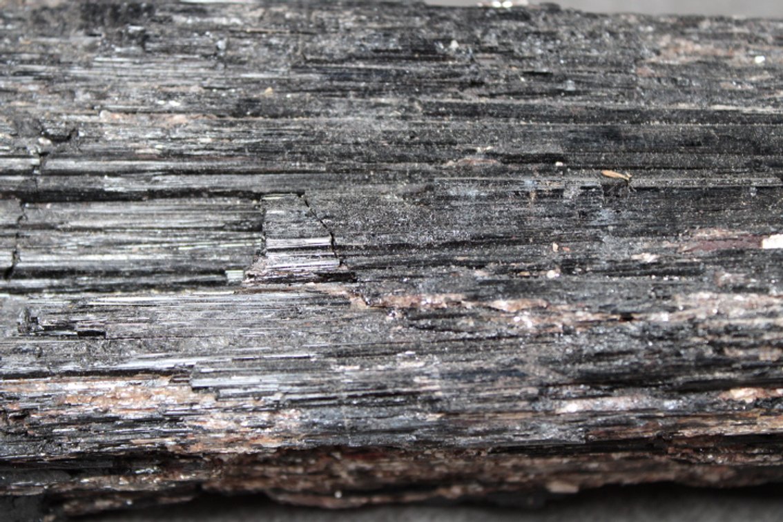 A 7 lb 3 oz piece of Black Tourmaline with Mica