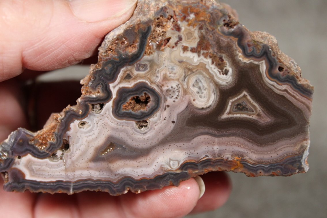 A 3.7 oz piece of rough Purple Passion Agate