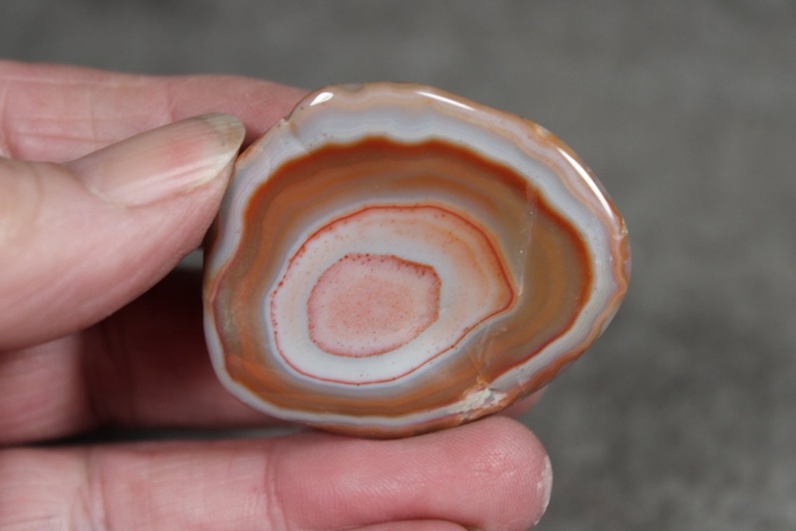 A .7 oz tumbled polished Lake Superior Agate