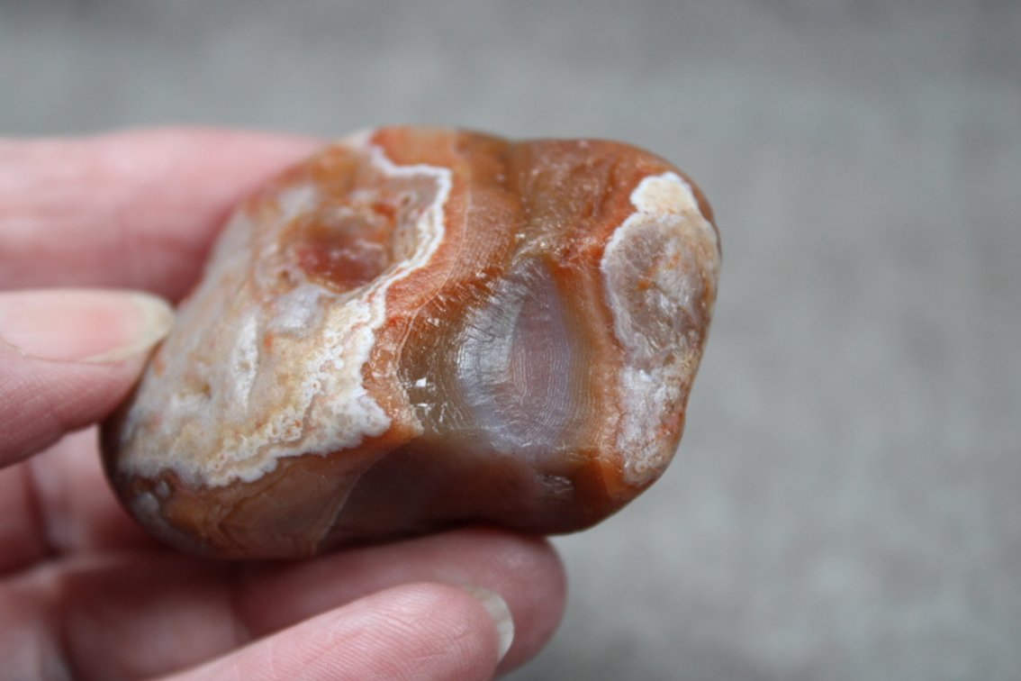 A natural 1.9 oz Lake Superior Agate