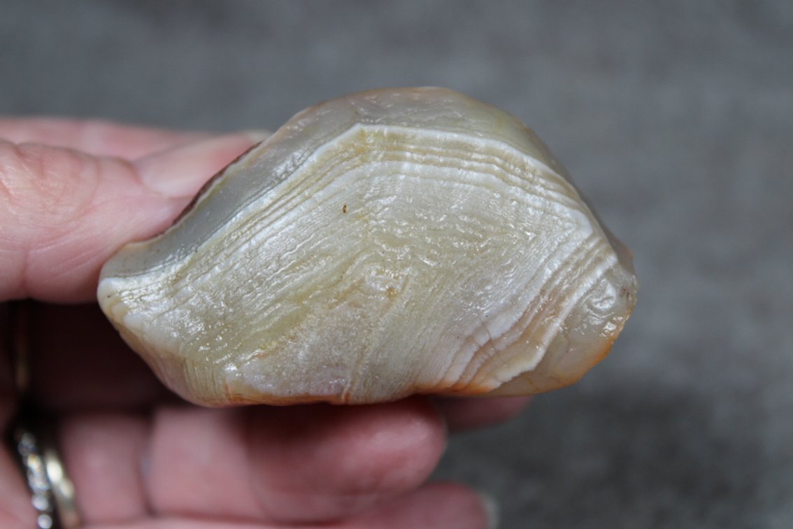 A natural 2.7 oz Lake Superior Agate
