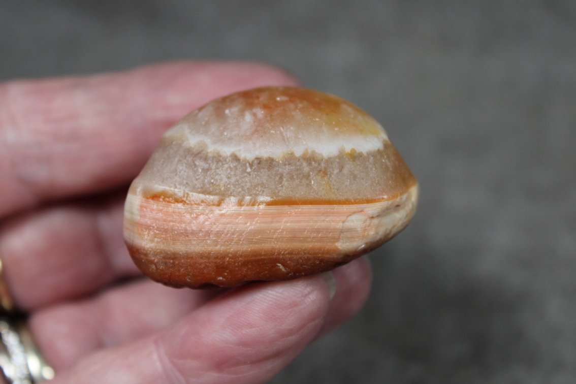 A natural 1.3 oz Lake Superior Agate