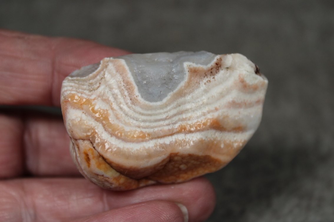 A natural 1.3 oz Lake Superior Agate