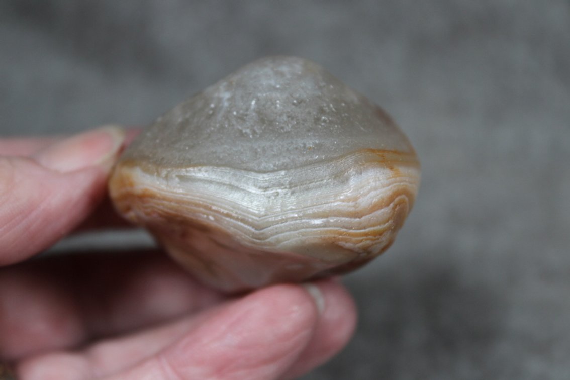 A natural 2.9 oz Lake Superior Agate