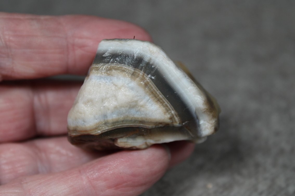 A natural 1.4 oz Lake Superior Agate