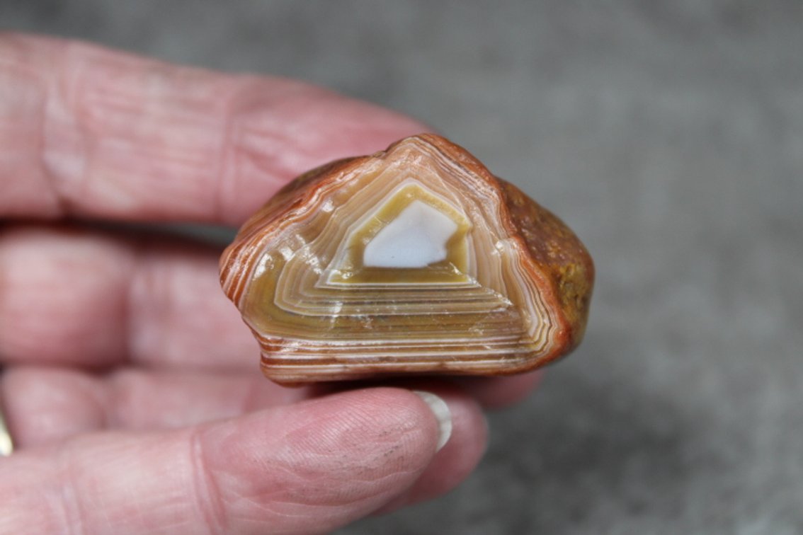 A natural .9 oz Lake Superior Agate