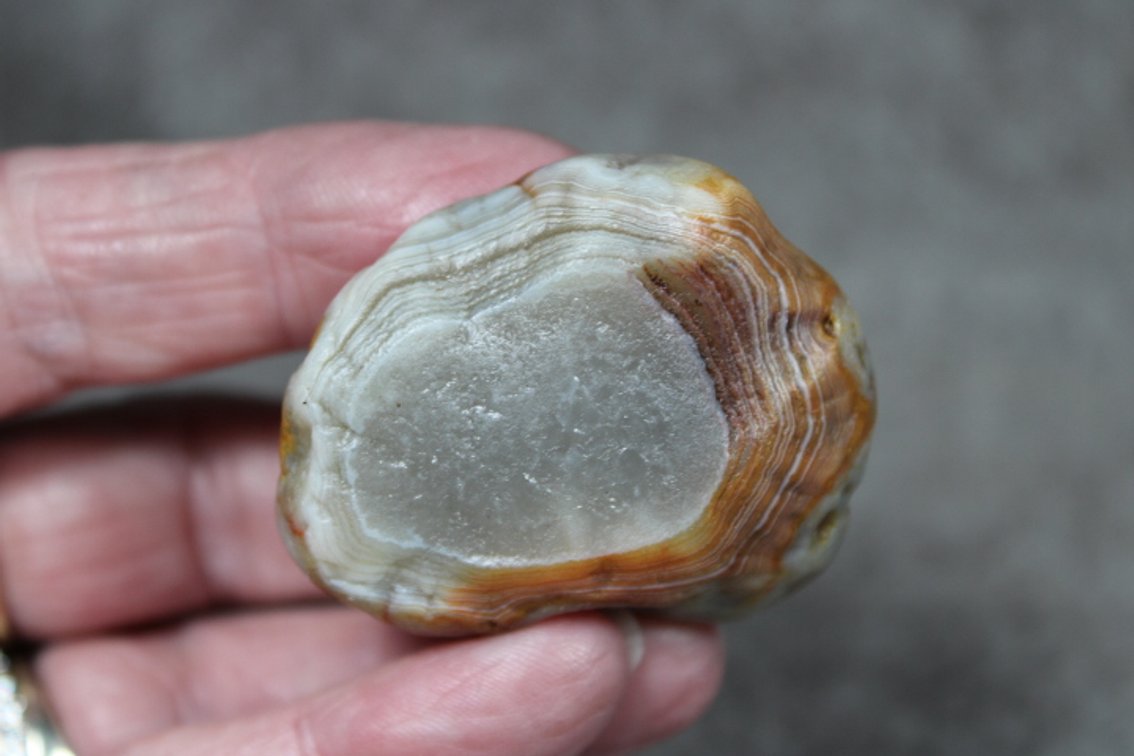A natural 1.6 oz Lake Superior Agate