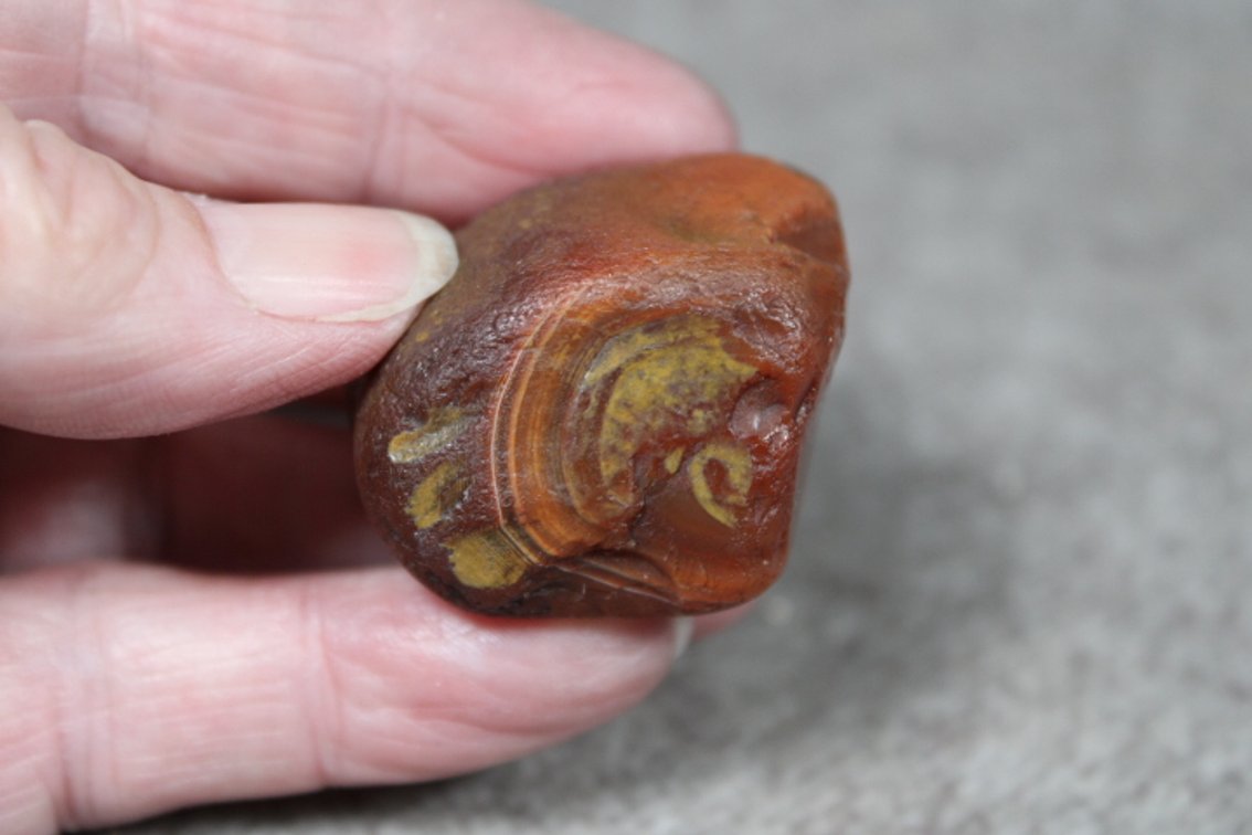 A natural 1 oz Lake Superior Agate