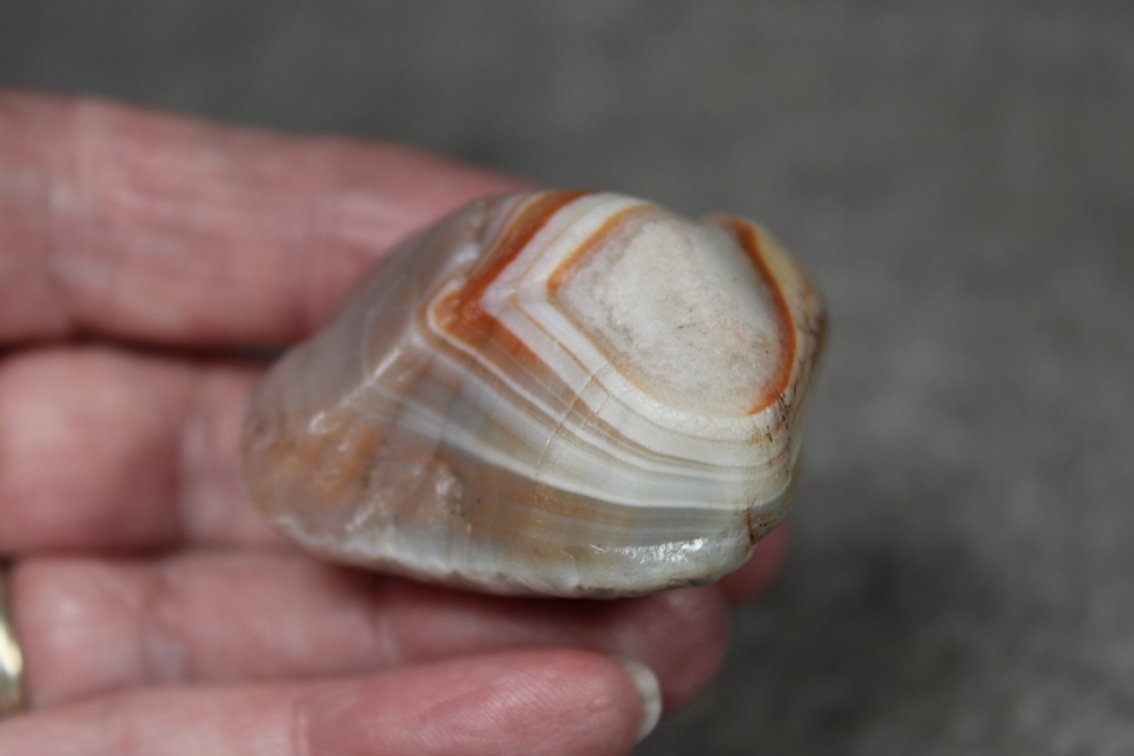 A natural 1.7 oz Lake Superior Agate