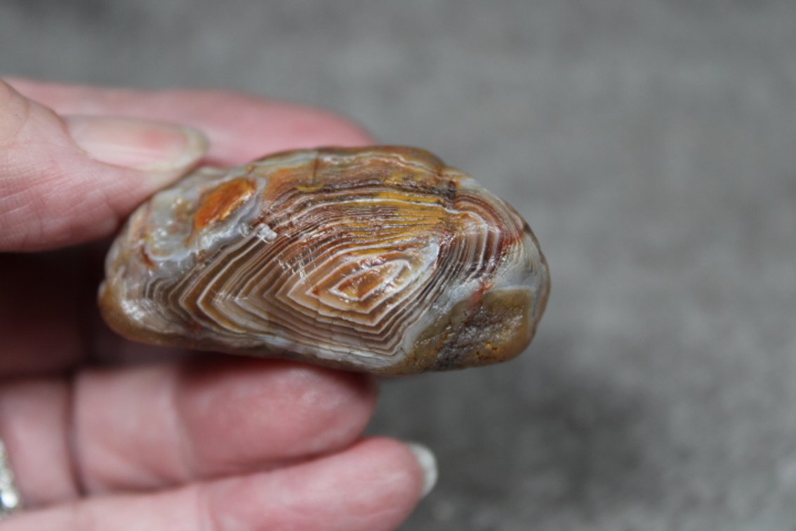 A natural 1.5 oz Lake Superior Agate