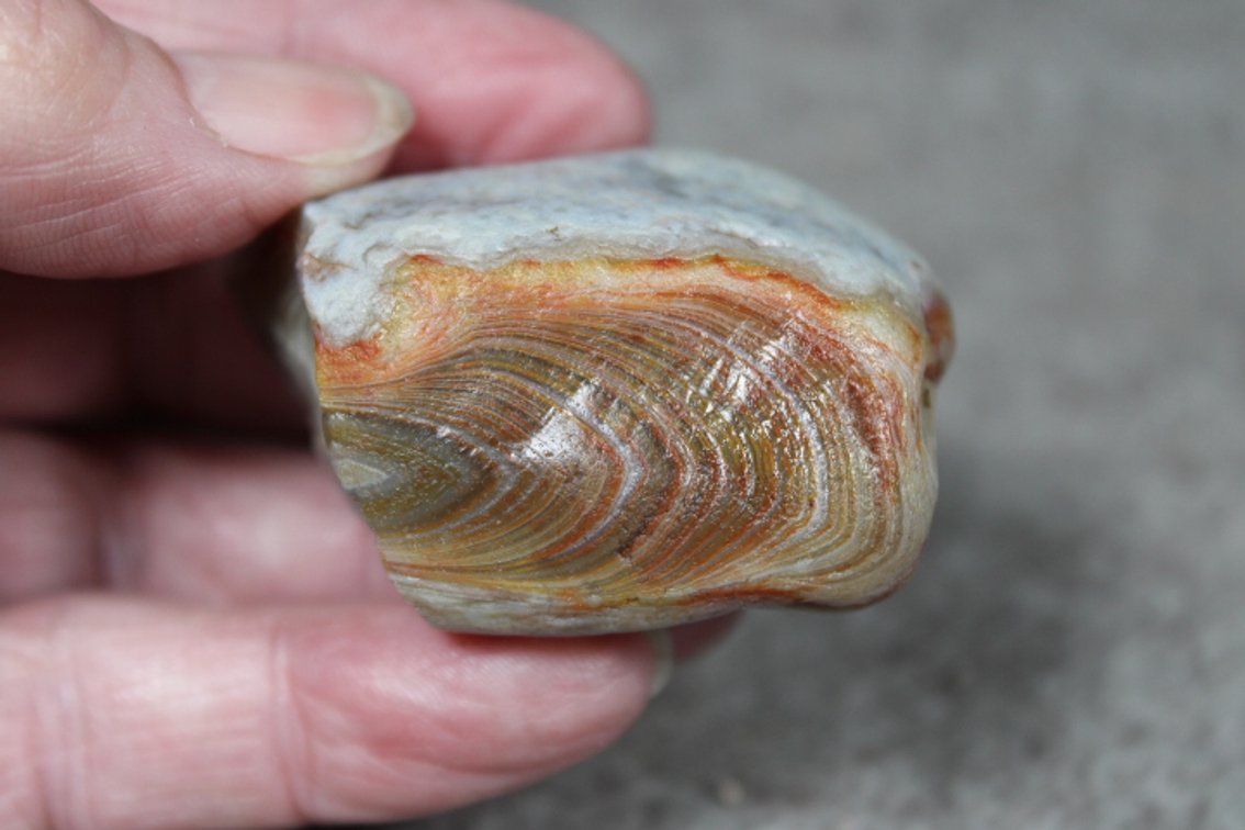 A natural 1.9 oz Lake Superior Agate