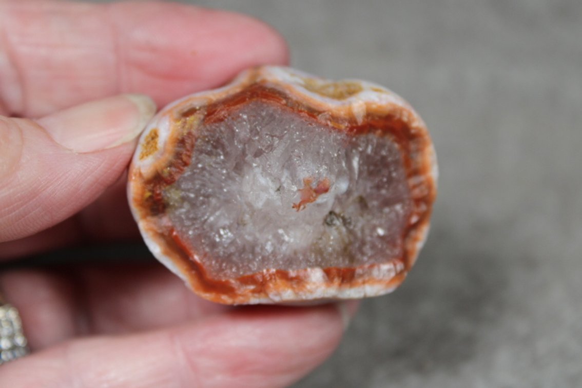 A natural 1.7 oz Lake Superior Agate